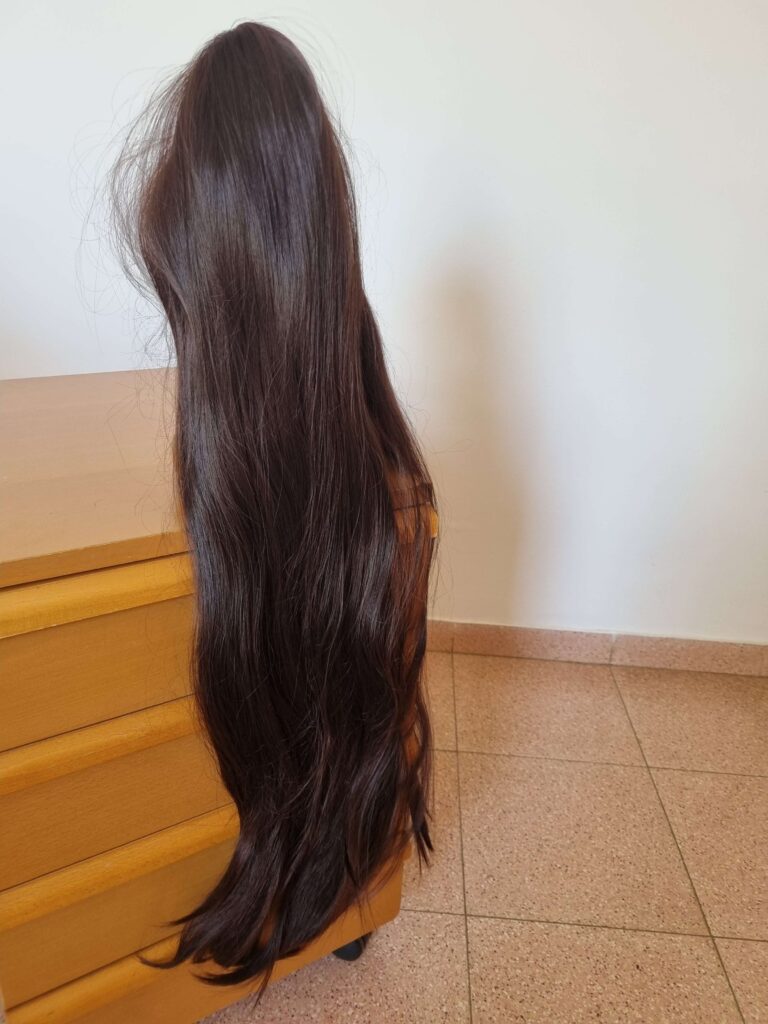 פאה שיער חום